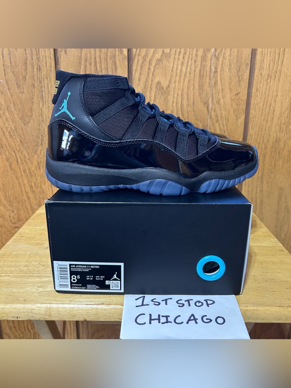 Nike Air Jordan 11 Retro Gamma Blue 2025 CT8012-047 Authentic AJ11 Mens 8.5 NEW